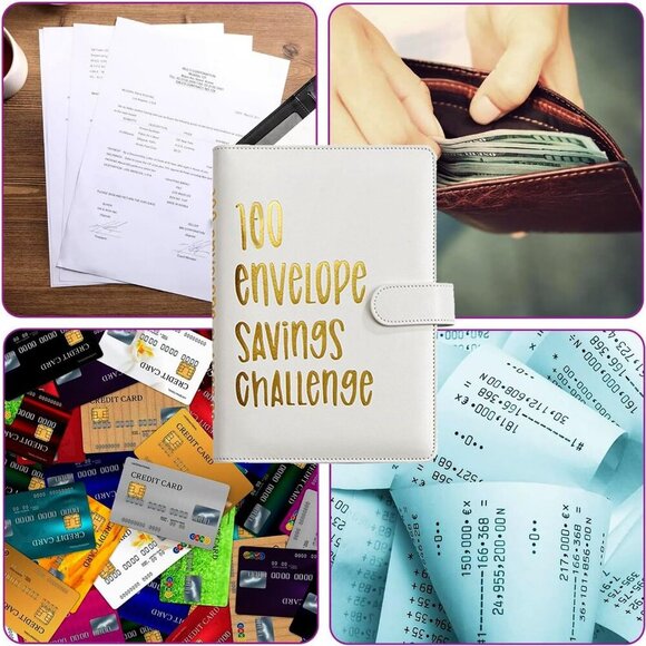100 Envelopes Money Saving Challenge, 100 Envelope Challenge Binder, Easy and Fu - Picture 5 of 5